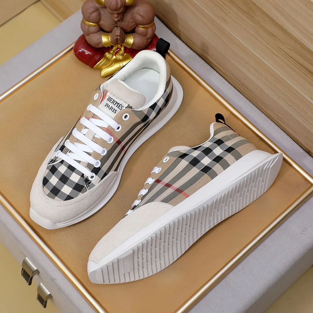 Men's shoes 💰400💰【HERMES】hot-selling men's shoes counter original items! The world's top brands...Luxury quality...//Fashion and high-end footwear 👍💪🏻...give you a low-key luxury comfort experience👍. The upper is made of pure Italian imported first-layer cowhide... 🐑 Leather lining..., comfortable and breathable, high-end and classy... luxurious and noble!! .. OEM factory shipment [Hug] stall.. Original plate. color, code number 38--44